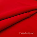 Tissus de manteau tricotés en molleton de polyester de couleur pure
